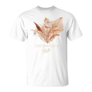 T-shirt « Fleurs séchées facilement séduites par les plantes », style bohème, coupe unisexe pour adulte - Product Image 1
