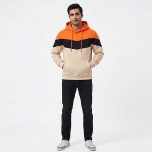 Sudaderas con Capucha Lisas para Hombre al por Mayor, Estilo Urbano, con Logotipo Personalizado Bordado, 300g, Algodón Grueso, Cierre de Cremallera, Secado Rápido, Transpirables, Corte Regular - Product Image 1