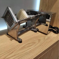 Machine de découpe de pommes de terre frites/Coupe-frites automatique en acier inoxydable à vendre