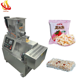 Machine extrudeuse alimentaire polyvalente avec matrices interchangeables - Fabriquez efficacement des croquettes pour animaux, des céréales instantanées et des snacks expandés - Product Image 1