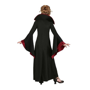 Disfraz de Vampiresa para Niñas con Cuello Alto y Mangas Anchas, Vestido Largo para Cosplay de Halloween - Product Image 5