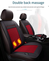 Coussin de siège de voiture universel de haute qualité, 12V, avec refroidissement électrique, ventilation, massage du dos, respirant, pour voiture, SUV, camionnette, camion