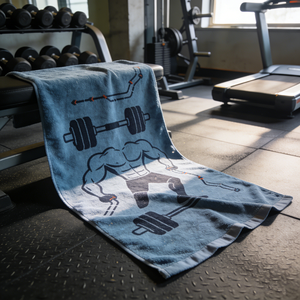 Toalla de Gimnasio de Microfibra Reutilizable, Ecológica, de Secado Rápido, con Impresión Personalizada y Logotipo, Muestra Gratis Disponible - Product Image 4