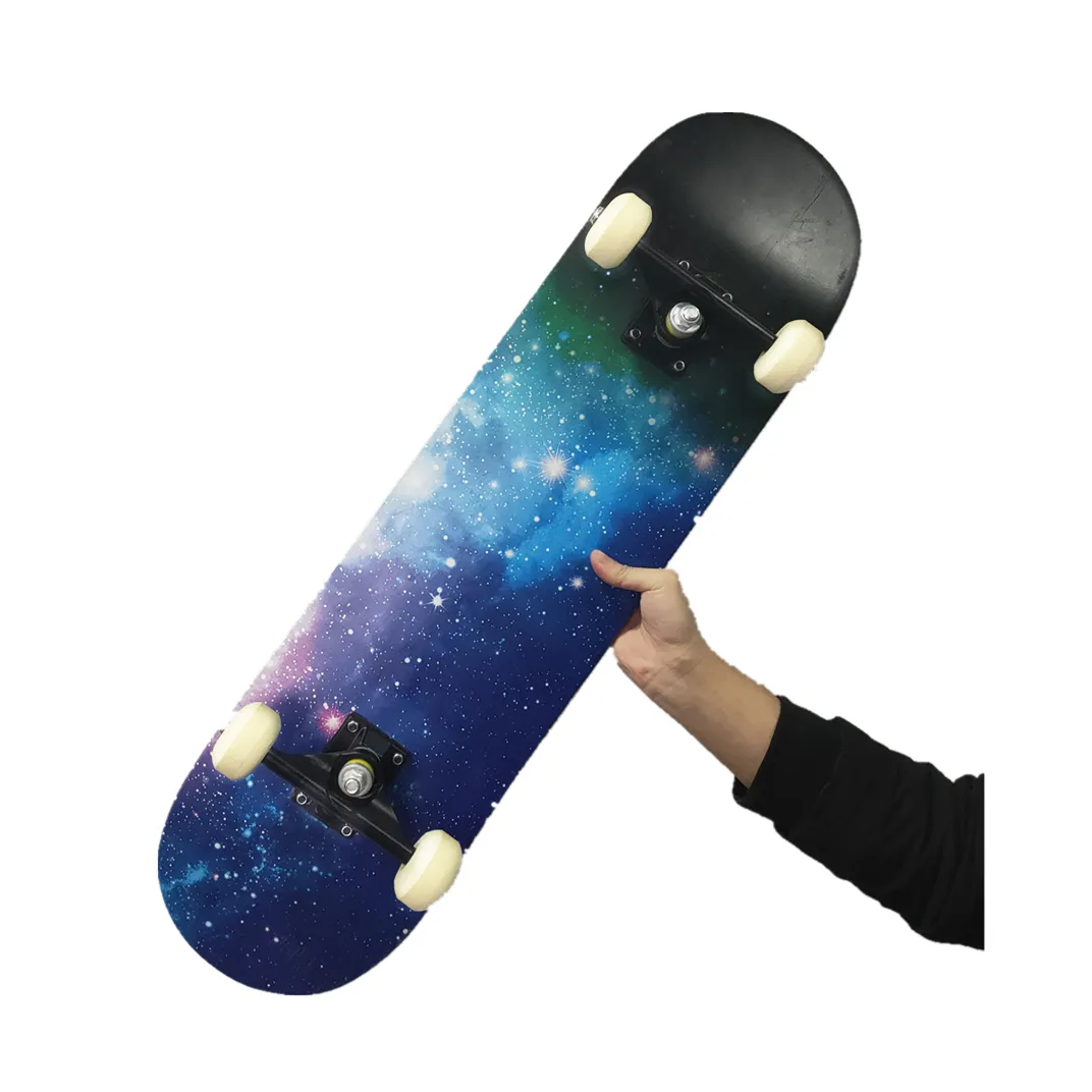 Foerstine play Adult Skateboard Double Rocker Maple Complete Skate board Customizable skateboard