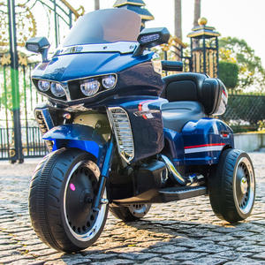 Nuevo <span class=keywords><strong>coche</strong></span> de juguete eléctrico para niños, batería de carga, motocicleta de tres ruedas con Control remoto, juguetes para bebés - Product Image 1