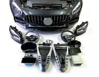 Kit de mise à niveau du panneau de commande central (ancien vers nouveau) pour Mercedes-Benz GT GTS, accessoires de modernisation de la console centrale avec souris tactile
