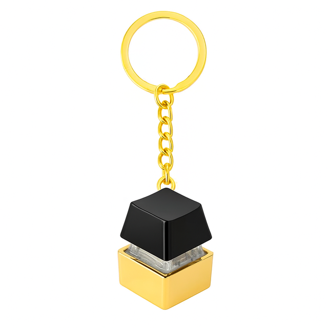 Custom Keyboard Decompression Keycaps Fidget Toy Keycap Metal Keyboard Switch Keychain Metal