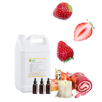 Huile parfumée concentrée pour la fabrication de bougies, parfum fruité à la fraise