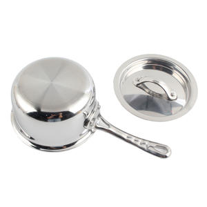 Small <b>Stainless</b> <b>Steel</b> Tri-Ply Saucepan - Product Image 4
