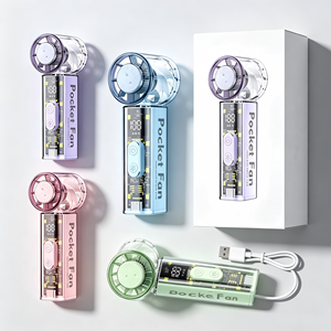 Achetez-en un, obtenez-en un : Mini ventilateur rafraîchisseur d'air portable avec boîte de couleur, mini ventilateur de table climatisant - Product Image 1