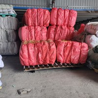 Karung Plastik Anyaman PP 50kg 25kg 45*75cm Kentang Rojo Sacos / Karung Anyaman PP Merah Kemasan Plastik Karung Anyaman