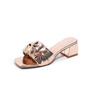Sandali estivi con fiocco, scarpe da spiaggia casual, <span class=keywords><strong>ciabatte</strong></span> da <span class=keywords><strong>donna</strong></span>, pantofole da <span class=keywords><strong>casa</strong></span>, con suola morbida antiscivolo. - Product Image 1