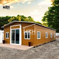 Contenedor expandible de lujo estándar AU de 40 pies, contenedor prefabricado para el hogar, casa contenedor temporal pequeña Modular prefabricada para el hogar
