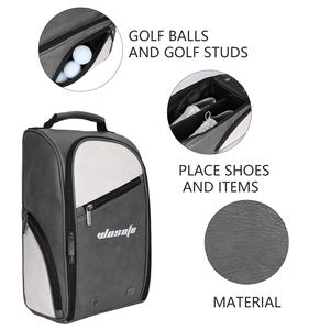 Bolsa para Zapatos de Golf de Material PU Personalizada, con Cierre de Cremallera, Impermeable, para Almacenamiento de Zapatos Deportivos, 39*39*39cm, Portátil, para Viajes, con Características Disponibles - Product Image 4