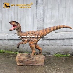 Modèle de dinosaure réaliste Velociraptor animatronique MyDino FAD015 pour <span class=keywords><strong>parc</strong></span> extérieur - Product Image 6