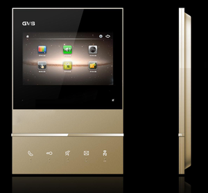 Mini Güç Kaynağı Villa 2 Telli Video Kapı Zili Interkom Desteği 8 adet Kapalı Monitörler - Product Image 2