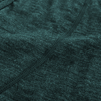 Sous-vêtements longs pour homme en laine mérinos respirante, anti-bactérienne, avec logo imprimé ODM, tricotés, avec taille élastique