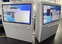 Panel PC Industrial de 55 Pulgadas Económico, Máquina de Control de Kiosco con Pantalla Táctil LCD HD, CPU I3 I5 I7, Todo en Uno, Personalizado de Fábrica, Usado