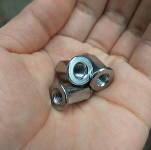 M6 X 17 Nickel Mạ Đồng Thau Mặt Bích <span class=keywords><strong>Nut</strong></span> <span class=keywords><strong>Cap</strong></span> - Product Image 3