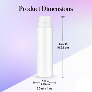 Bouteille PP sans air personnalisée en gros avec pompe à lotion pour sérum de soin de la peau, petite capacité cosmétique 15ml 30ml 50ml - Product Image 5