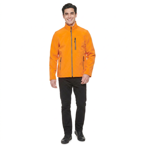 Chaqueta Softshell de Invierno para Hombre 2026, Transpirable y Resistente al Viento, con Capucha y Cierre de Cremallera, para Montaña y Actividades al Aire Libre - Product Image 1