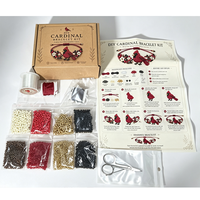 Kit de fabrication de bracelet tressé à la main, kit complet de perles et de cordon, ensemble d'artisanat pour enfants, éducation, loisirs, jouets, cadeaux d'anniversaire