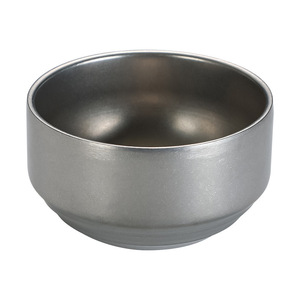 Vintage 304 Stainless Steel Restaurant Set 4 Pieces Durable Solid Color Oblong Design For Japanese BBQ - Product Image 2