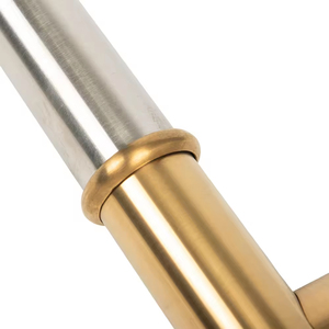 Maniglia Lunga in Ottone e Acciaio Inossidabile per Armadi, Guardaroba e Porte Ascensore - Product Image 4