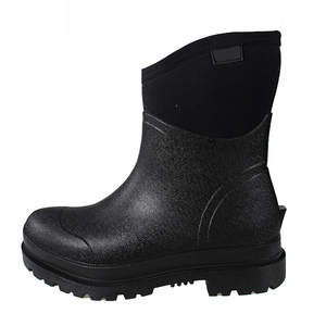 Embout Composite Extérieur de Sécurité de Travail En Caoutchouc Néoprène Hiver Chaud Hommes Bottes De Chasse - Product Image 6