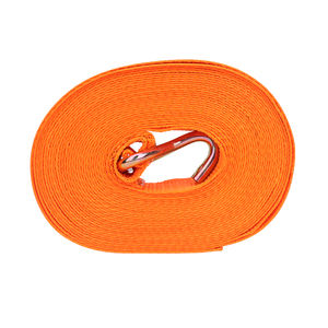 Correa de Amarre con Trinquete de Poliéster 100% de Alta Calidad con Gancho Doble en Forma de J para Sujeción de Carga - Product Image 1