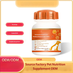 Köpekler Kediler İçin Çiğnenebilir 18 Ay Raf Ömrü 0.5g Tablet Başına Vitamin Mineral Zengini Bağışıklık Desteği Deri Tüy Sağlığı Takviyeleri - Product Image 4