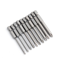 Embout de tournevis cruciforme à double tête en acier allié Ph2 Ph3 CRV S2