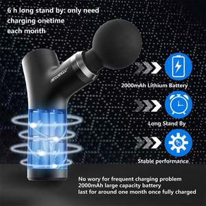 Pistolet Muscle Percussion Vibration Thera Sans Fil Vert Après L'entraînement <span class=keywords><strong>Massage</strong></span> Pistolets - Product Image 2