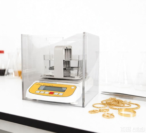 Machine professionnelle de test de pureté précieuse, détecteur de teneur en or, platine et argent avec une précision de 0,001 g/cm, 220 V - Product Image 5