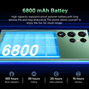 대형 배터리 최신 5G 맞춤형 휴대 전화 S23 울트라 안드로이드13.0 게임 스마트 폰 휴대폰 7.3 인치 16GB + 1TB 스마트 폰 - Product Image 6