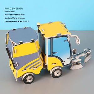 โมเดลเครื่องบินทิ้งระเบิดขนาดเล็กของเล่นปริศนาทำมือสเตอริโอแบบ3D - Product Image 4