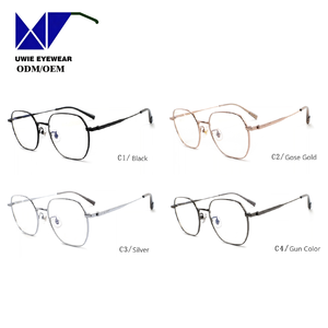 Monture optique vintage verte ronde à monture intégrale 048 |   Flexible et pliable |   Lunettes à verres unifocaux pour adultes (unisexe) - Product Image 5