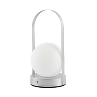 Lampe de table sans fil portable, lumière de lanterne à LED, lumières de chevet à gradation continue 3 couleurs alimentées par batterie pour l'extérieur