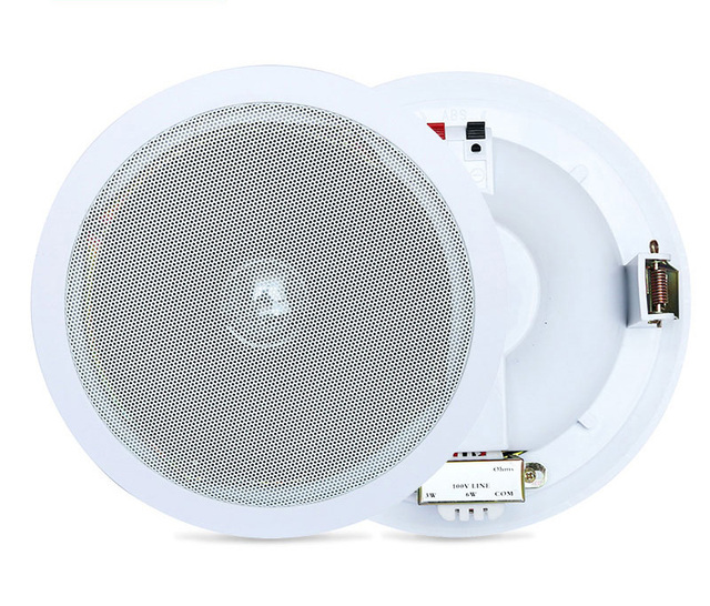 109 Mini 10W 6Iinch Home Theater Background Music System with Steel Ceiling Speaker AC Powered