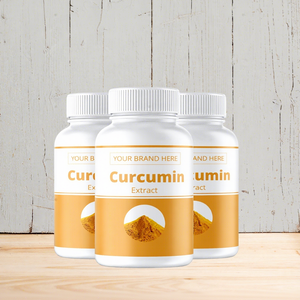 Cápsulas de Curcumina Antioxidante Potente de Marca Privada al por Mayor - Certificadas por GMP, Origen Indio, para Adultos - Product Image 1