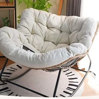 Fauteuil inclinable de loisir moderne LE avec table pivotante en rotin de haute qualité pour la chambre à coucher ou l'hôtel pour la détente