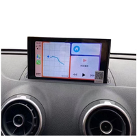 Reproductor Multimedia MP3 con Carplay y DSP, Transmisor FM para Audi A3 2014-2019, Actualización de Radio Android para Auto, Pantalla Táctil, Navegación GPS