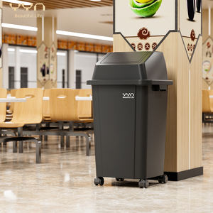 <span class=keywords><strong>Poubelle</strong></span> YYN <span class=keywords><strong>de</strong></span> <span class=keywords><strong>50</strong></span> litres à grand couvercle basculant, écologique, à induction, en plastique recyclé, pour <span class=keywords><strong>cuisine</strong></span> intérieure/extérieure, maison, hôtel - Product Image 1