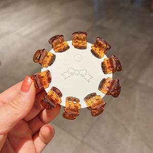 कारखाने थोक 10 pc/बॉक्स मिनी छोटे क्लैव बच्चों के लिए रंगीन कैंडी उच्च गुणवत्ता वाले प्लास्टिक मीठा हिंग - Product Image 4