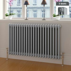 <span class=keywords><strong>Radiateur</strong></span> de colonne traditionnelle moderne, horizontale, couleur Anthracite, pour salle de bains, 2 ou 3 colonnes, en <span class=keywords><strong>fonte</strong></span> - Product Image 1