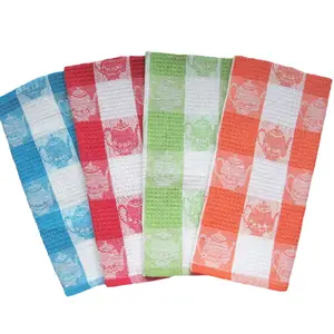 Wholesale Custom Super Soft High Quality Polyester Fiber Cleaning Dish Cloth Kitchen Towles And Tea Towel