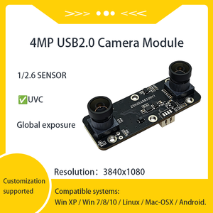โมดูลกล้อง LLGCAM ความเร็วสูง 210FPS 4MP กล้องแบบ Global Shutter USB2.0 รุ่น SC233 160 ° DFOV สำหรับระบบวิชันซิสเต็มสำหรับการรับภาพอุตสาหกรรม - Product Image 1