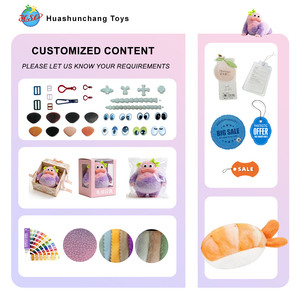 Simpatico <span class=keywords><strong>peluche</strong></span> giapponese imbottito con cuscino per Sushi - Product Image 3