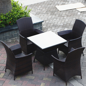 Commercio all'ingrosso <span class=keywords><strong>balcone</strong></span> <span class=keywords><strong>esterno</strong></span> mobili in rattan tessuto mobili - Product Image 6