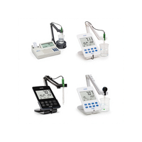 pH-mètre numérique d'eau, mètre TDS/ORP, mesureur de pH et EC, pH-mètre de paillasse pour aquarium Hannae avec connexion d'imprimante de température